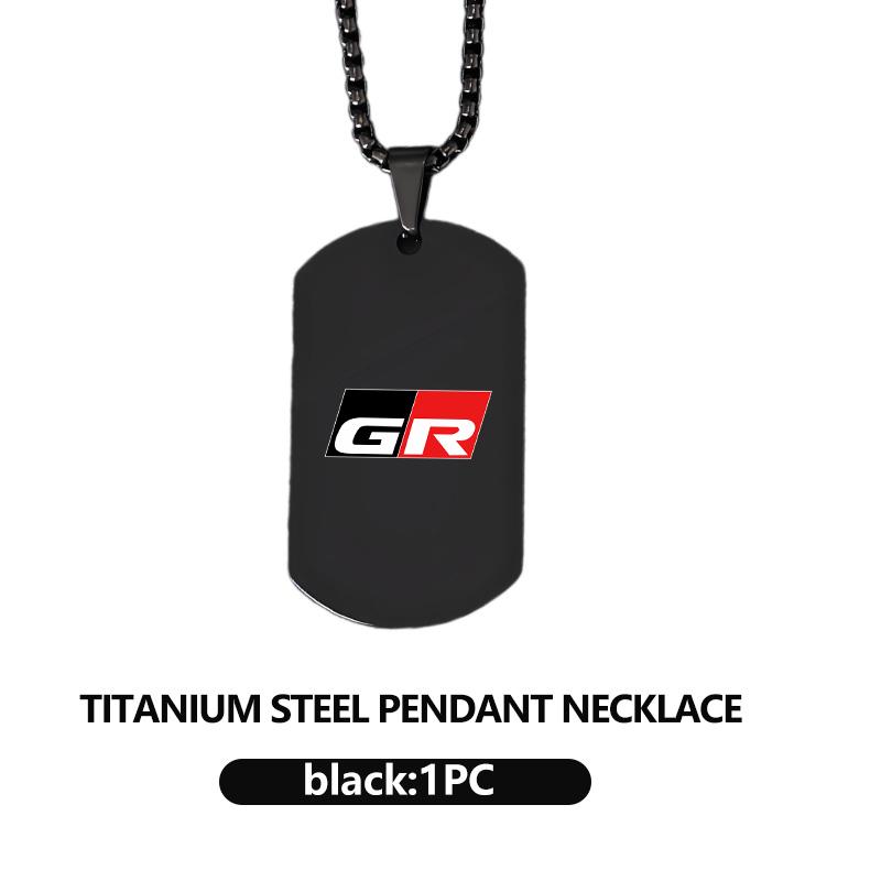 Car Pendant Emblem Interior Rearview Mirror Ornaments Decorations Accessories For Toyota GRsport Hilux Aygo Yaris Corolla Rav4