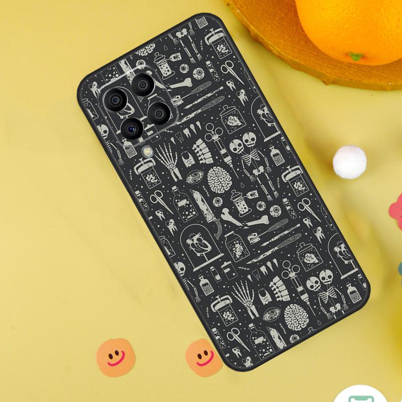Чехол X-Ray Human Anatomy для Samsung Galaxy M54 M34 M14 M12 M32 M52 M53 M33 M13 M20 M21 M51 M15 M55 M31s M30s