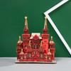 Новый китайский стиль 3D деревянная головоломка Сделай сам Древняя архитектурная модель Ручная сборка Guochao Игрушка WL-001