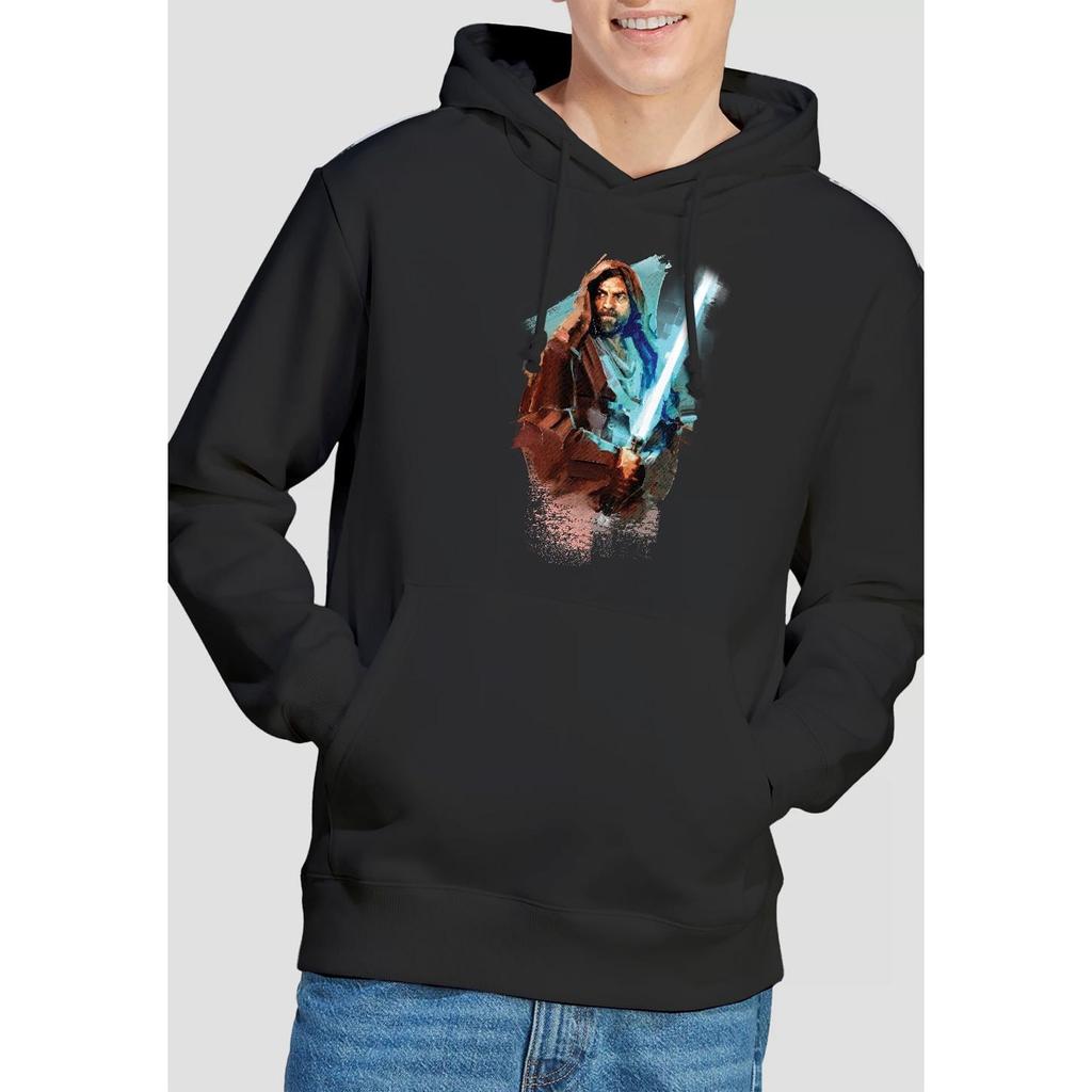 STAR WARS Мужская толстовка с капюшоном Obi Wan Kenobi Painted