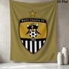 Notts County Football Club Wall Tapestry Aesthetic Wall Hanging Printed Fabric Blanket Decorative Tapestries For Bedroom Living Room Home Decor