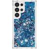 Совместимый с Samsung Galaxy S24 Ultra Жидкий чехол с блестками Милый прозрачный чехол для телефона Блестящий с кинетическим песком Ударопрочный Защитный Мягкий ТПУ Девичий Женский чехол