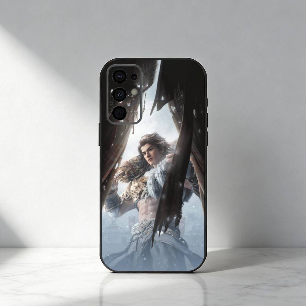 Игровой чехол для телефона с принтом N-Naraka B-Blade-point для Samsung S25, S24, S21, S22, S23, S20, Ultra, S26, Plus, Fe, Note, 5G Черная крышка