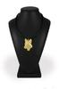 Basenji, African bush dog, Congo dog – Dog necklace in gift box, gold-plated pendant for dog fan | Art-Dog