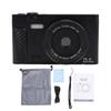 Fockety 4K Digital Camera for 4K 75MP 18X Zoom Vlogging Camera with Flip Beautification WiFi Mirrorless Point and Shoot Camera for Beginners