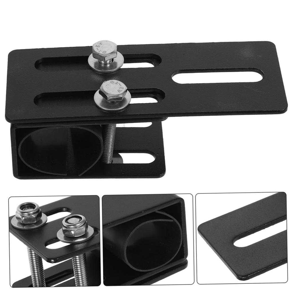 JUMPLAWN 1 Pair Luggage Rack Clamp Bracket Car Light Bar Mount