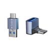 Преобразователь Type-C на USB Прямой угол OTG Мини 10 Гбит/с Передача данных Универсальный Type C Папа на USB A Мама Конвертер Компьютерные Аксессуары