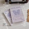A7 Dream Butterfly Pocket Notebook - Mini, Portable, High-Value Design for Girls and Students