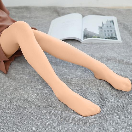 Chidren Ballet Dance Pantyhose High Waist Solid Color High Elasticity Skinny Thin Solid Color Anti-slip Cosplay Performance Tights Work Daily Wear