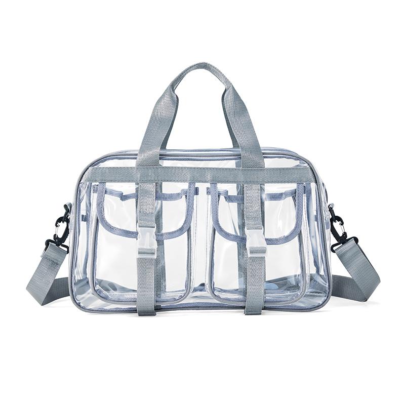 Прозрачная дорожная сумка женская большая вместительная сумка для йоги сумка для плавания