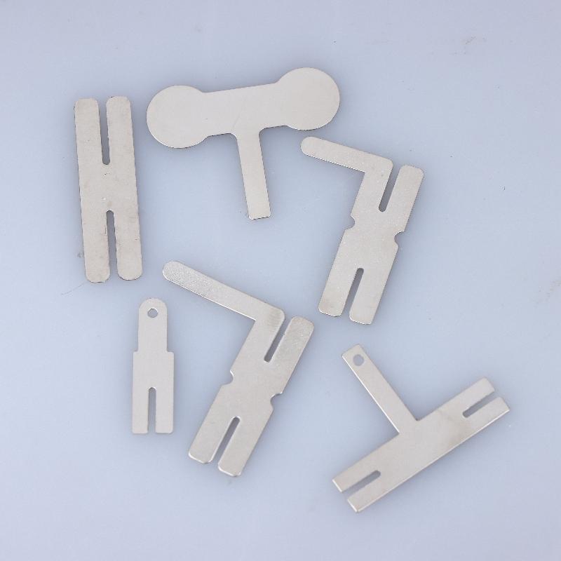 100 шт. Многоугольная никелевая пластина для аккумуляторов 18650, никелевая пластина для литиевых аккумуляторов для точечной сварки, листы для соединения аккумуляторов