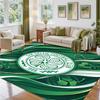 Celtic FC Design Crystal Velvet Rug Soft Decorative Mat for Bedroom Entrance