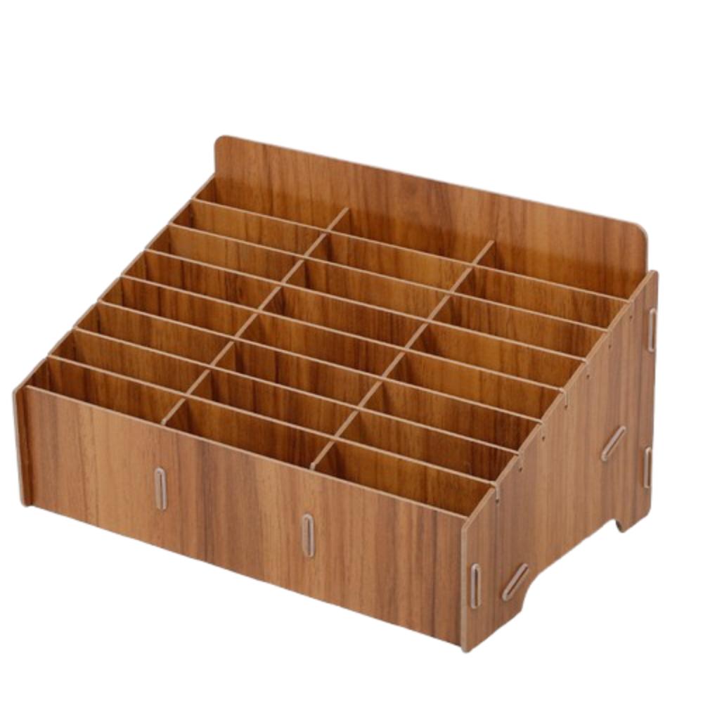 12/24/36 Ячеек Корзина для хранения мобильных телефонов Прочная настольная корзина для хранения и сортировки Настольная