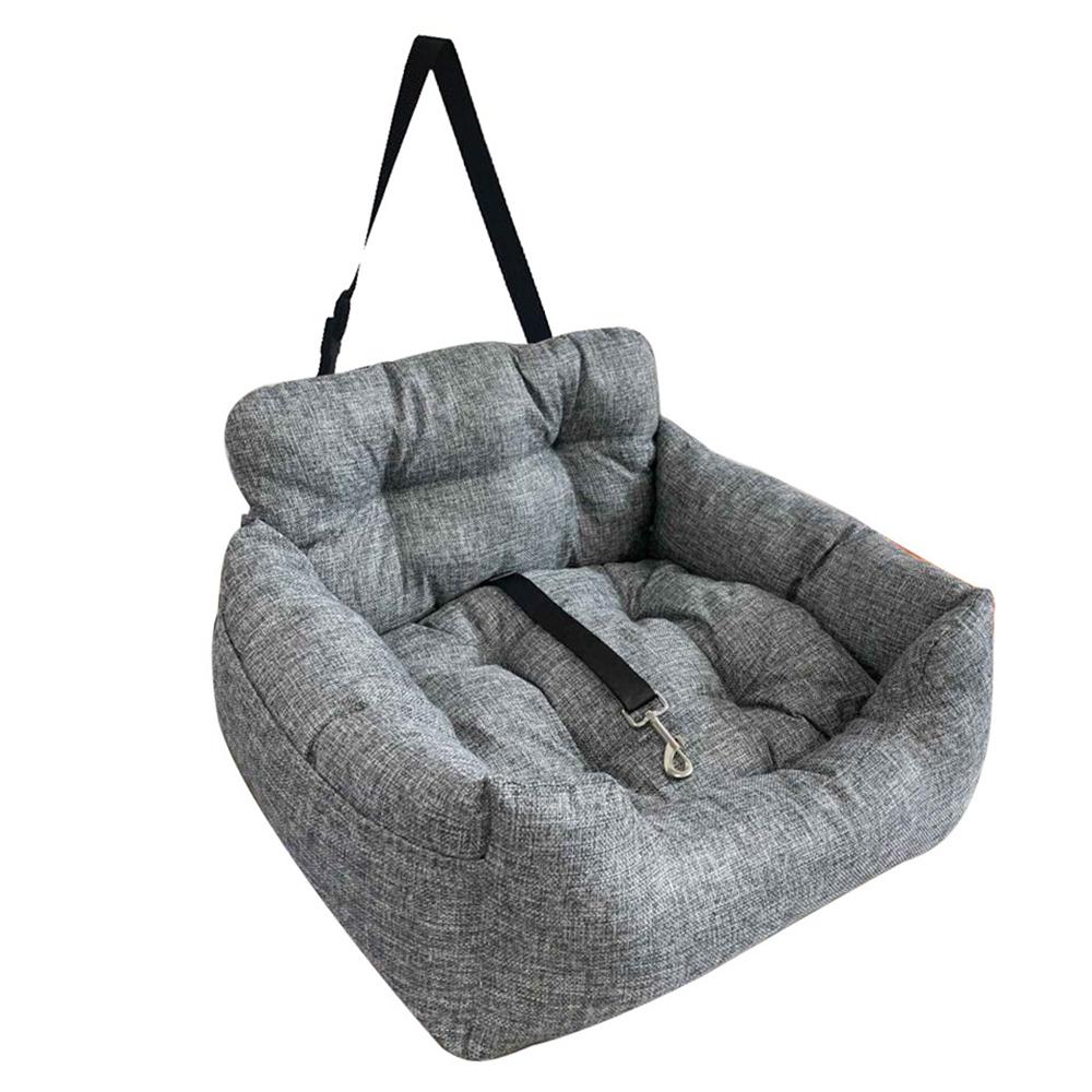 Автокресло для собак с ремнем безопасности, автомобильные сиденья-бустеры для маленьких/средних собак и кошек, универсальные