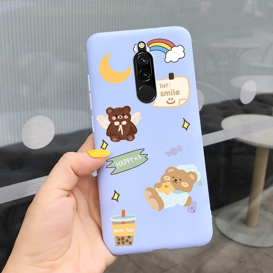 Чехол для Xiaomi Redmi 8 Redmi 8A Pro Модный узор Желейный Силиконовый Чехлы для Телефона Для Redmi8 8 A Pro Мягкая Задняя Крышка из ТПУ