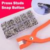 Bags Metal Sewing Press Studs Metal Snaps Buttons Pliers Set