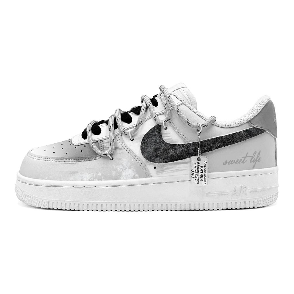 Nike Кроссовки Nike Air Force 1 Low Skateboard Мужские Черно-серые CW2288-111(TeamS2-S-BOX)
