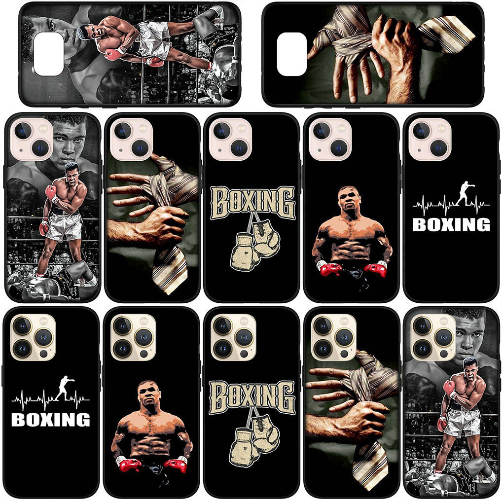Чехол для телефона Samsung Galaxy S25 S24 S23 iPhone 16 15 Xiaomi Redmi Note 14 13 12 16E X Pro Max OPPO Moto Huawei Kickboxing Strong боксерские перчатки чехол