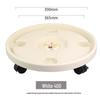 Universal Wheel Flower Pot Base with Mobile Tray Roller