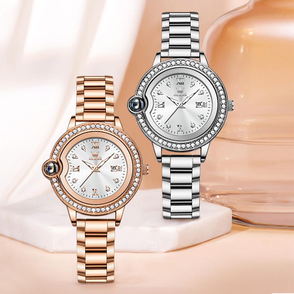 OLEVS 5588 Брендовые Часы Модные Часы Reloj Элегантные Подарки Женские Классические Водонепроницаемые Кварцевые Женские Часы