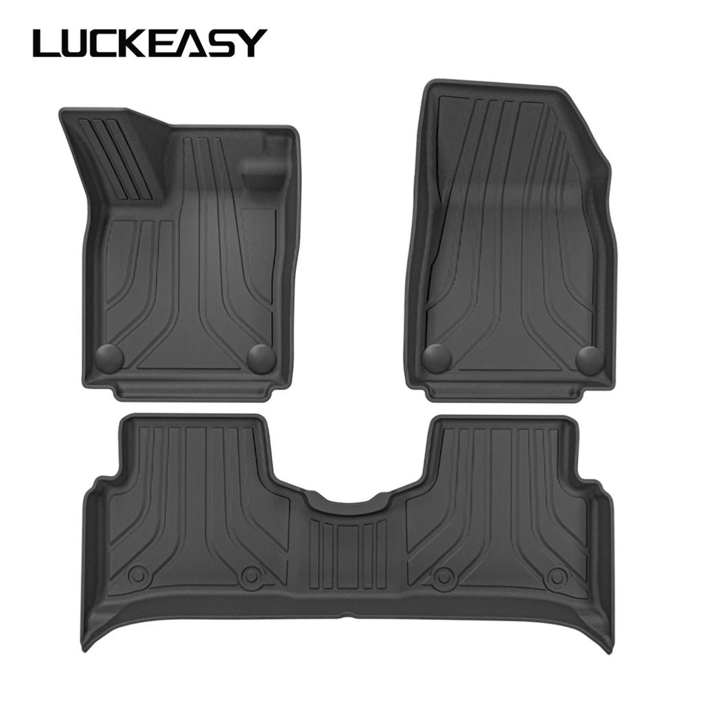 LUCKEASY для VW ID.3 ID3 2021-2025 Автомобильные коврики Коврик в багажник Накладка на багажник TPE Водонепроницаемый Износостойкий Коврик для ног Автомобильные аксессуары