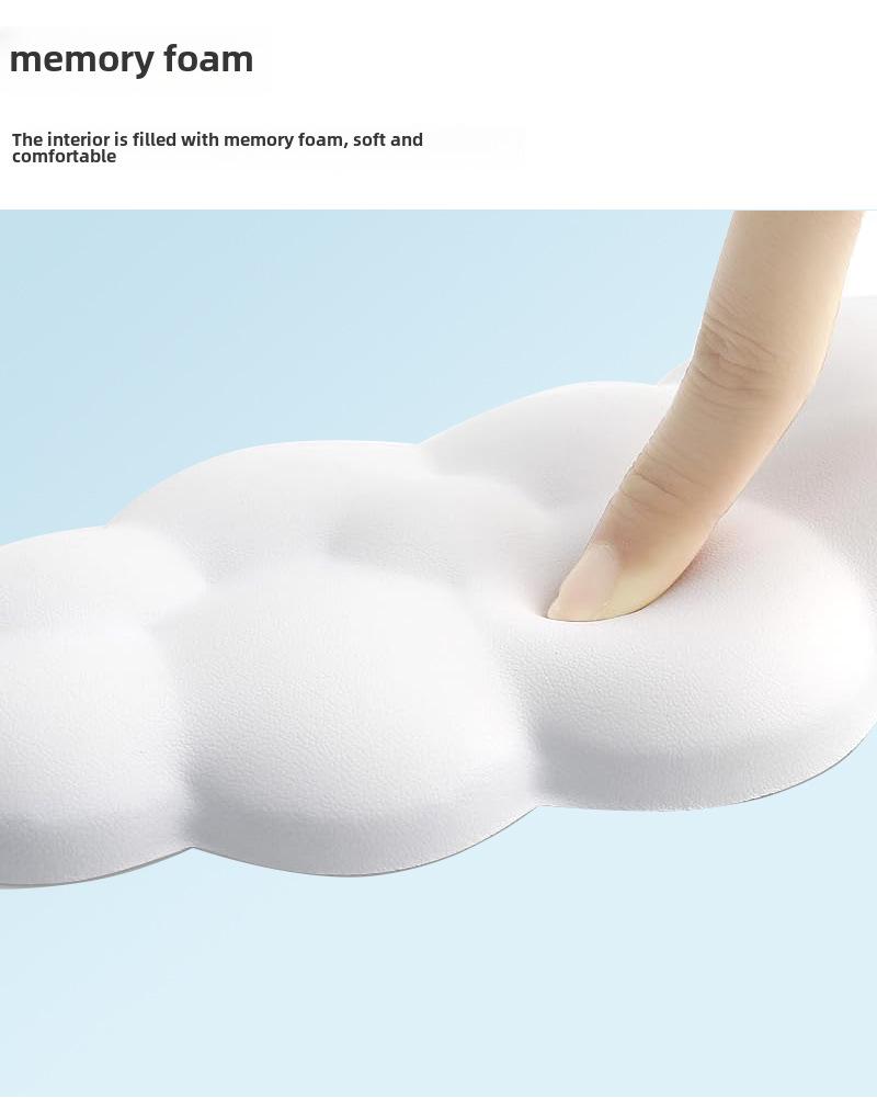 Подставка для запястья клавиатуры Cloud Memory Foam для настольного набора текста