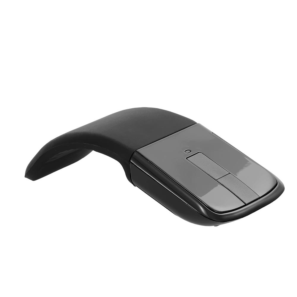 2.4G Wireless Mouse with USB Arc Mouse with Function Folding Optical
