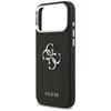Guess Grained Big 4G Classic Logo case for iPhone 17 Pro Max black