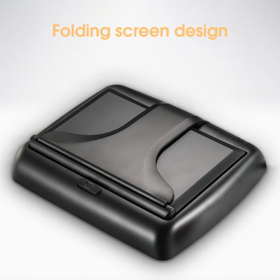 Автомобильные аксессуары, 1 комплект, 4,3-дюймовый дисплей, светодиодный экран высокой четкости, складной универсальный автомобильный DVD, многорежимная резервная камера, система для автомобиля