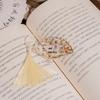 Подвеска-бабочка из смолы Mò Mò Gold - Серия Fuhua Shiyun в древнекитайском стиле с каллиграфическим дизайном.
