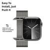 Магнитный ремешок для Apple Watch Band Ultra 49 мм 46 мм 42 мм Миланский браслет iWatch Series 10/11 9 8 7 6 5 4 SE/3 45/44/41/40 мм