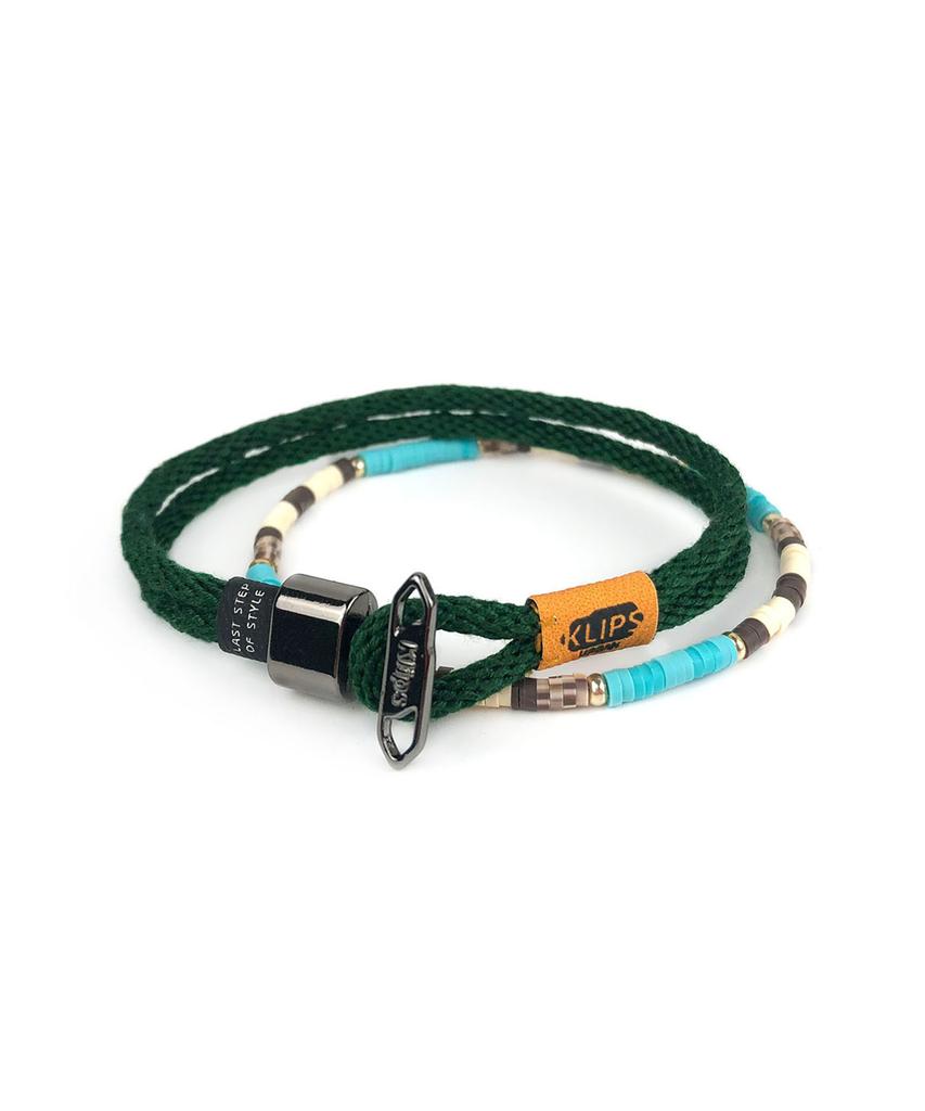 Клипсы Urban Zayed Green + Мужской набор-браслет Acer