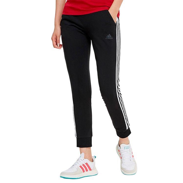 adidas Спортивные брюки Essential Tapered Fit, женские брюки, черные EH3885