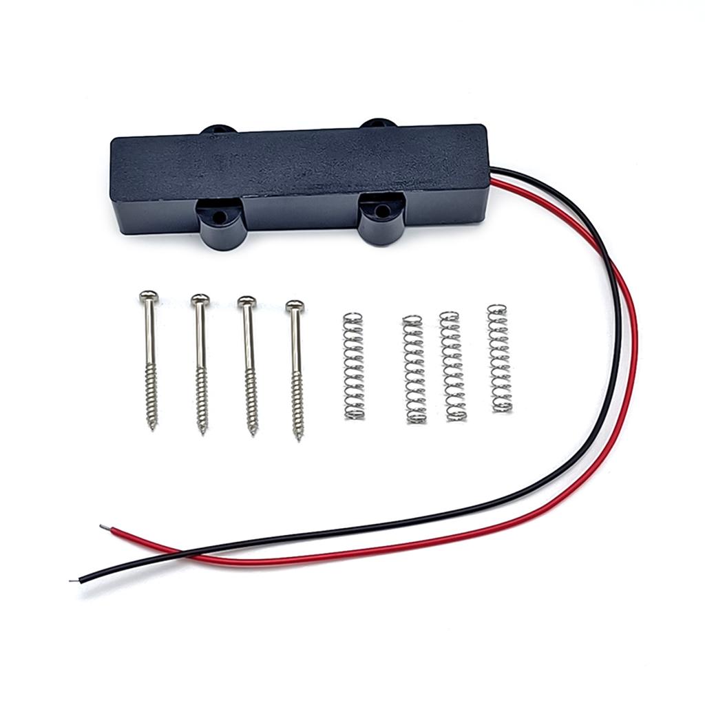 PB Style Bass Guitar Pickup Closed 4-String Precisions PB Bass Pickup Replacement Bass Humbucker Pickups Easy To Use