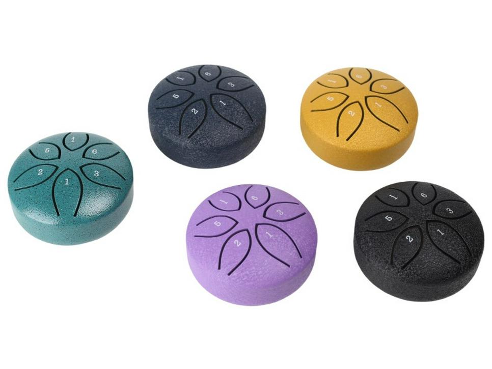 3-Inch 6-Note Mini Steel Tongue Ethereal Drum