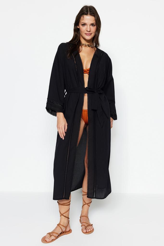 Женская мода, новое кимоно и кафтан, бирюзовый пояс миди, тканая лента, аксессуар, кимоно-кафтан из 100% хлопка