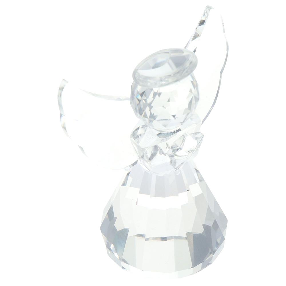 Ангел Хрустальный Ангел Коллекция Фигурок Белый Хрустальный Ангел Хрустальный Декор Офис