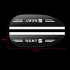 CUBE3 2Pcs Car Rearview Mirror Rain Eyebrow PVC Sunshade Rainproof Sticker For SEAT lbiza 6j 6f Leon Cupra FR Arona Racing Ateca Altea
