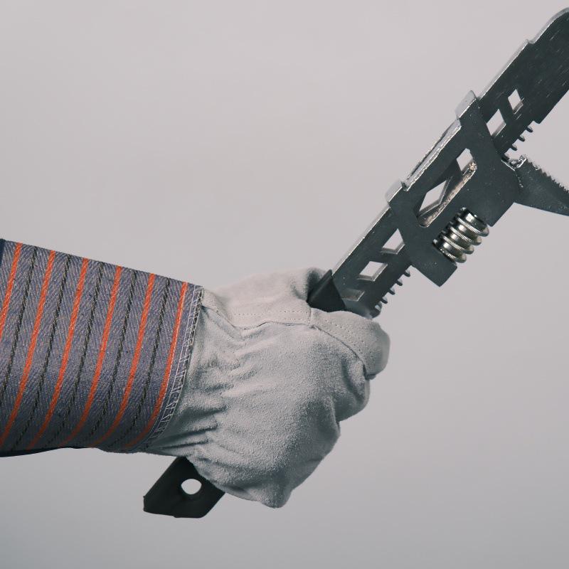 Термостойкие кожаные сварочные перчатки: Защита от ожогов, защита от высоких температур