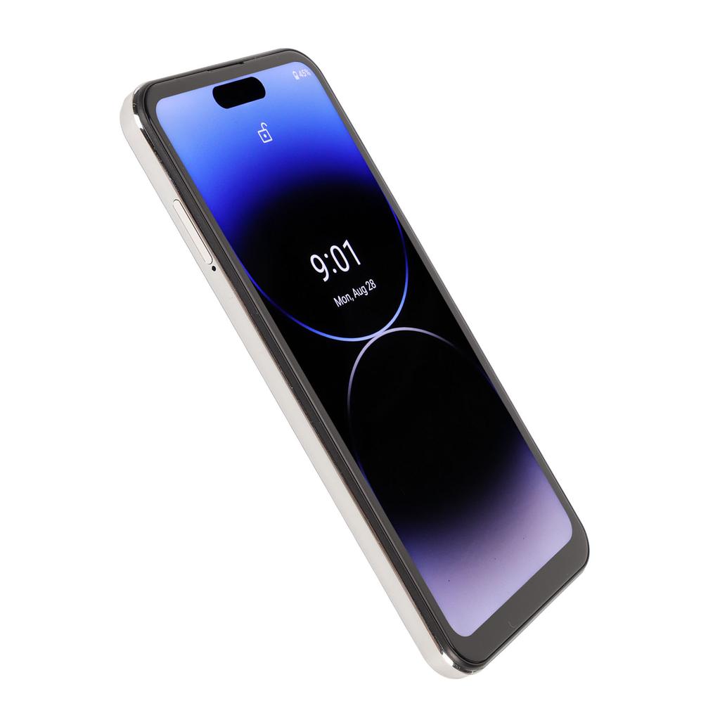Разблокированный мобильный телефон 4G 6,7-дюймовый HD-экран-капсула 8 ГБ ОЗУ 256 ГБ ПЗУ 16 МП фронтальная 32 МП задняя камера Распознавание лица