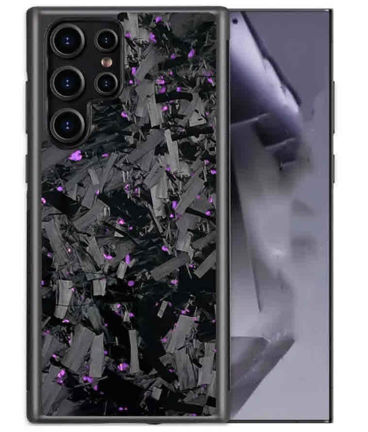 Чехол из кованого углеродного волокна для Samsung galaxy S24 S25 ultra Ударопрочный чехол