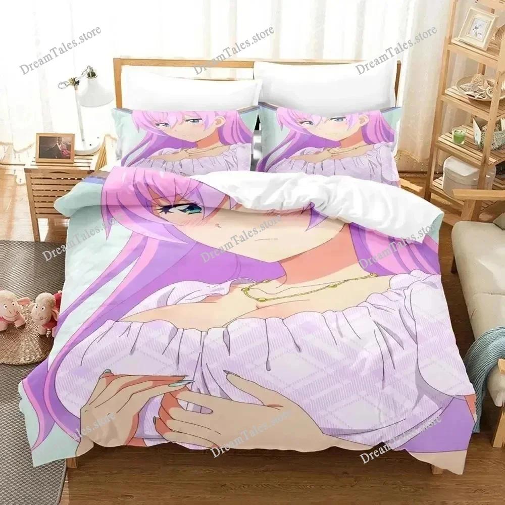 Аниме Больше, чем женатые, но не любовники Комплект постельного белья Мальчики Девочки Размер Twin Queen Пододеяльник Наволочка Постельное Белье Дети Взрослые741