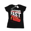 Womens/Ladies Cars Lightning Fast Cotton T-Shirt