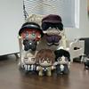 Мягкие игрушки из аниме «Великий из псов» Набор из 5 персонажей Накахара Дазай Куникида Ацуши Акутагава 10 см Милые хлопковые куклы Коллекция для фанатов команды детективов Подарок