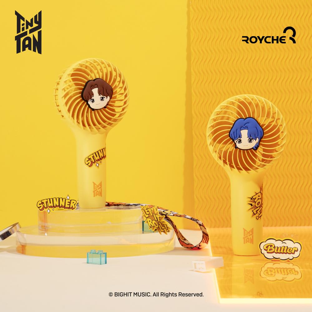 [Корея] БТС(Бантан мальчики) Мини-удобный веер TinyTan Butter, официальный, оригинальный, аутентичный, фигурка айдола, K-pop, корейский кумир, HYBE(Большой хит)