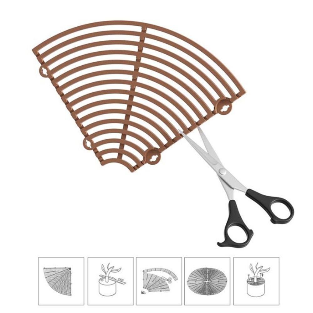 Round/Square Flower Pot Cover Cuttable Plant Protection Mesh Plant Pot Guards Dog and Cat Proof