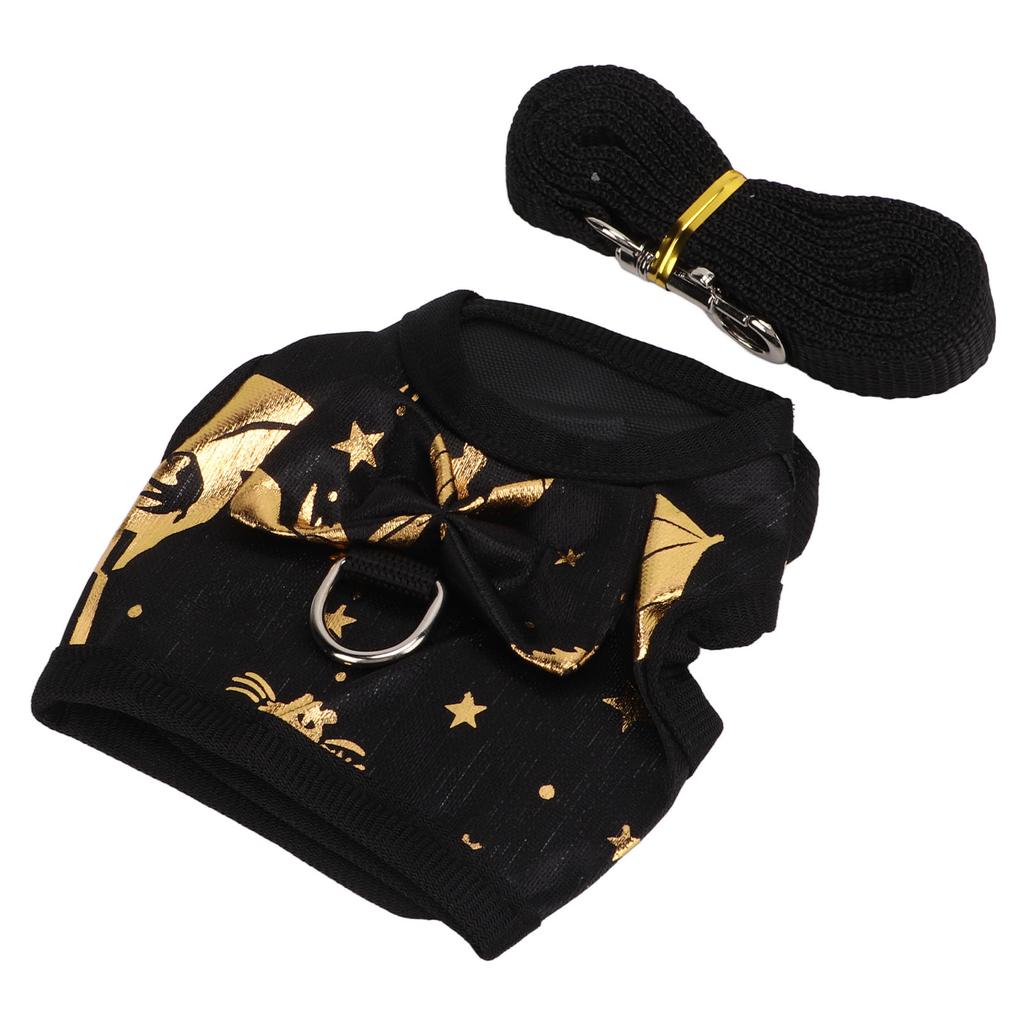 Rabbit Harness Leash Adjustable Soft Nylon Bunny Vest for Rabbit Ferret Bunny Kitten Guinea PigS