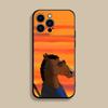 Б-БоДжекса Х-Лошади (1) Чехол для телефона iPhone 17,16,15,14,13,12,Pro,Max,Plus,E,SE4,Air,Mini Черный Мягкий Чехол