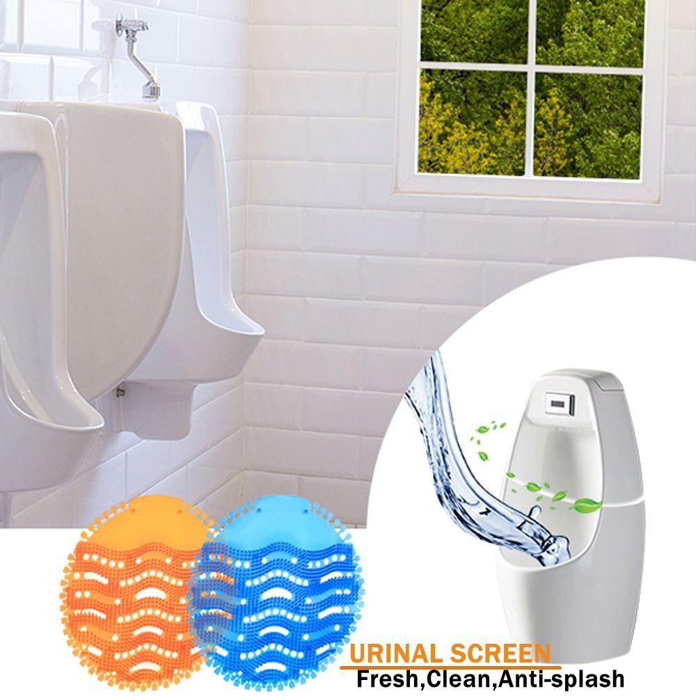 Deodorizer for Toilet Bathroom Urinal Screens Deodorizer Anti Splash Urinal Mats Odor Freshener