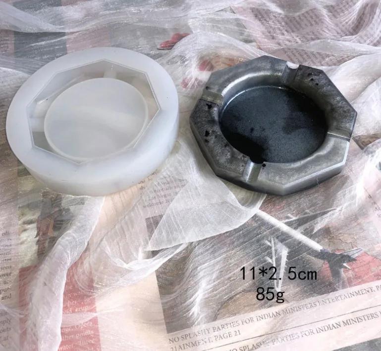 Силиконовая форма для пепельницы, форма для подноса для пепельницы из хрустальной смолы, нерегулярные цементные формы, форма для подстаканников, форма для поделок своими руками